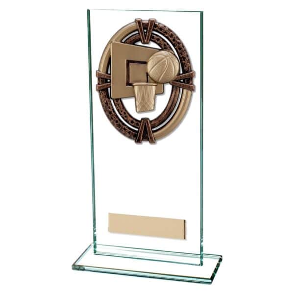 Maverick Legacy Basketball Jade Glass Award Trophy HQ