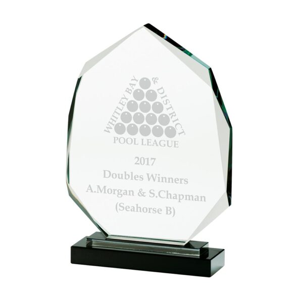 Clarity Optical Crystal Award Trophy HQ