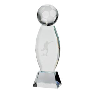 Infinity Football Crystal Award Trophy HQ