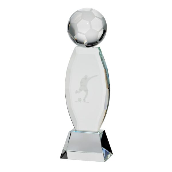 Infinity Football Crystal Award Trophy HQ
