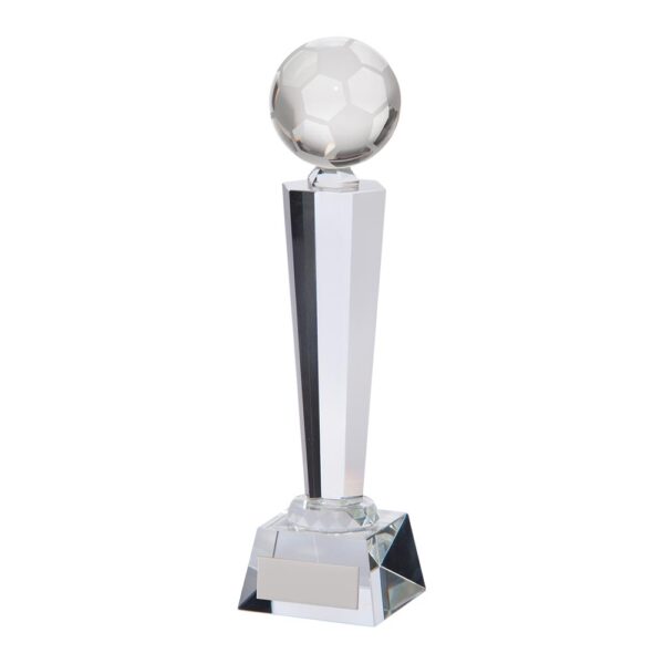Interceptor Football Crystal Award Trophy HQ