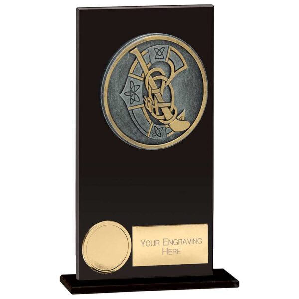 Euphoria Hero GAA Camogie Glass Award Trophy HQ