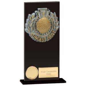 Euphoria Hero Longest Drive Glass Award Trophy HQ