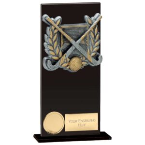 Euphoria Hero Field Hockey Glass Award Trophy HQ