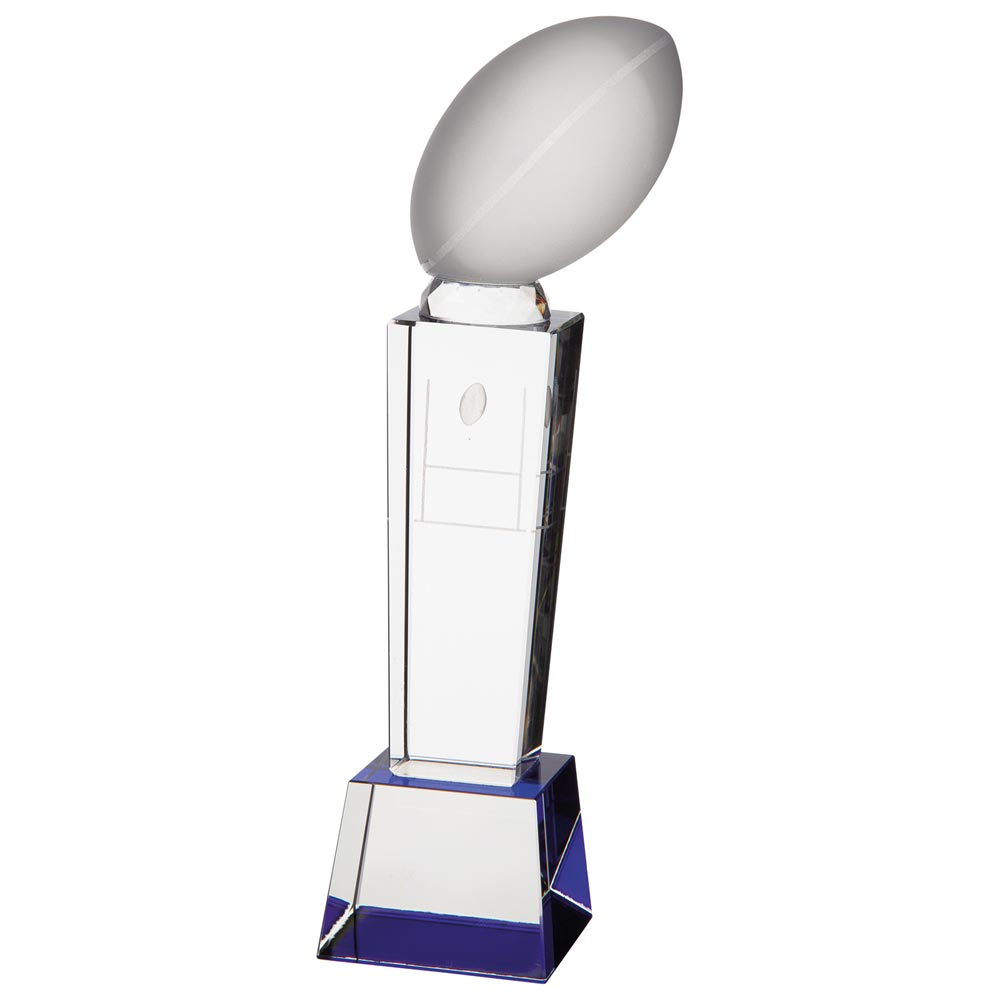 Tribute Rugby Crystal Award Trophy HQ Tribute Rugby Crystal Award Trophy HQ