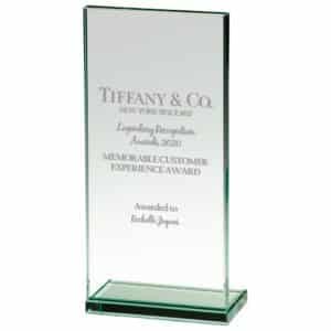 Austin Jade Glass Award Trophy HQ