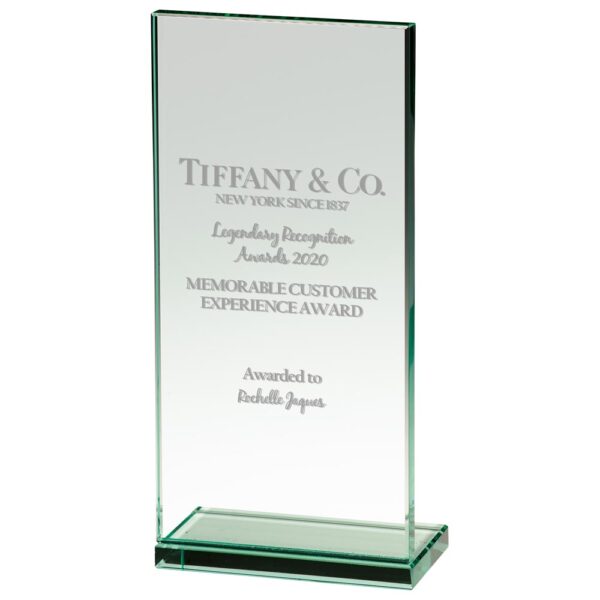 Austin Jade Glass Award Trophy HQ