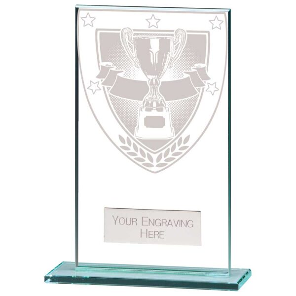 Millennium Multi Award Jade Glass Award Trophy HQ