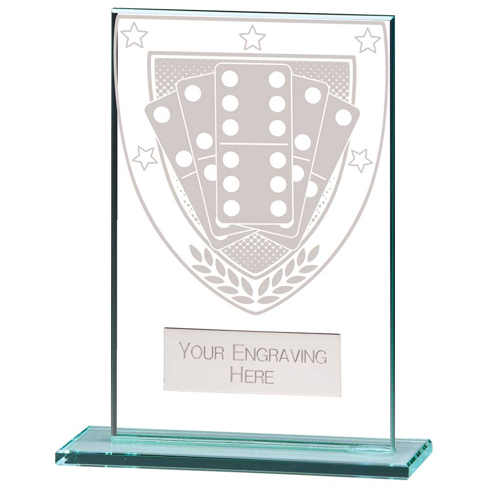 Millennium Dominoes Jade Glass Award Millennium Dominoes Jade Glass Award - Image 4