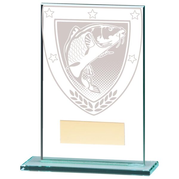 Millennium Fishing Jade Glass Award Trophy HQ
