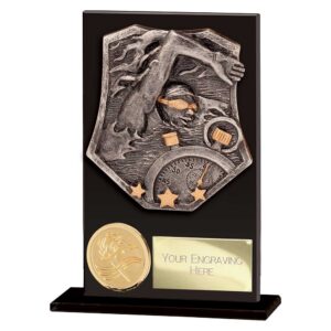 Titan Hero Swimming Glass Award Titan Hero Swimming Glass Award Trophy HQ