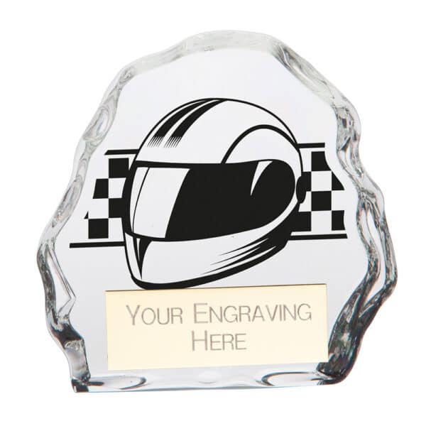 Mystique Motorsports Glass Award Trophy HQ