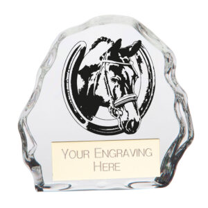 Mystique Equestrian Glass Award Mystique Equestrian Glass Award Trophy HQ