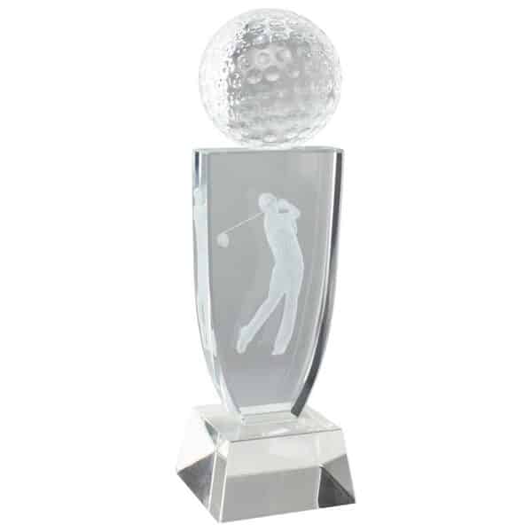 Reflex Golf Crystal Award Trophy HQ