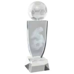 Reflex Football Crystal Award Trophy HQ