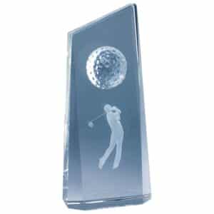 Wisdom Golf Crystal Award Trophy HQ