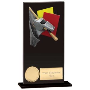 Hero Referee Glass Award Trophy HQ