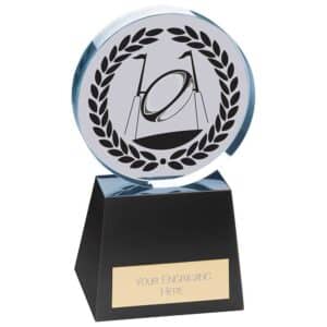 Emperor Rugby Crystal Award Trophy HQ