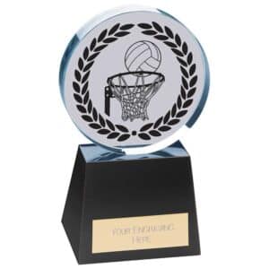 Emperor Netball Crystal Award Trophy HQ