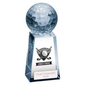 Voyager Longest Drive Crystal Award Trophy HQ