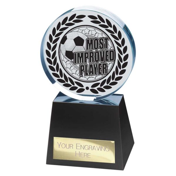 Emperor Most Improved Crystal Award Trophy HQ