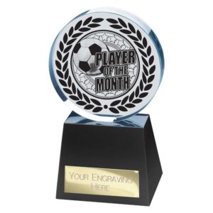 Emperor Player of Month Crystal Award Trophy HQ