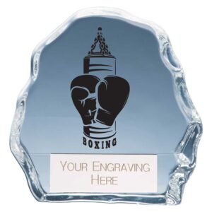 Mystique Boxing Glass Award Mystique Boxing Glass Award Trophy HQ