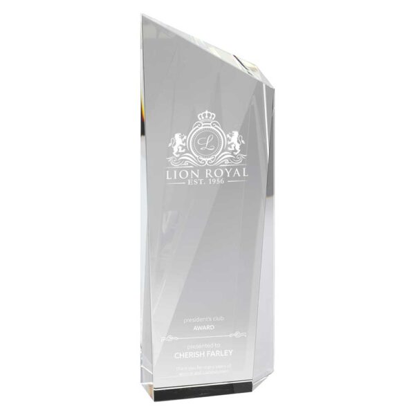 Glacier Peak Glass Award Trophy HQ