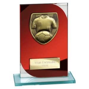 Seismic Cobra Football Red and Silver Seismic Cobra Football Red and Silver Trophy HQ 2