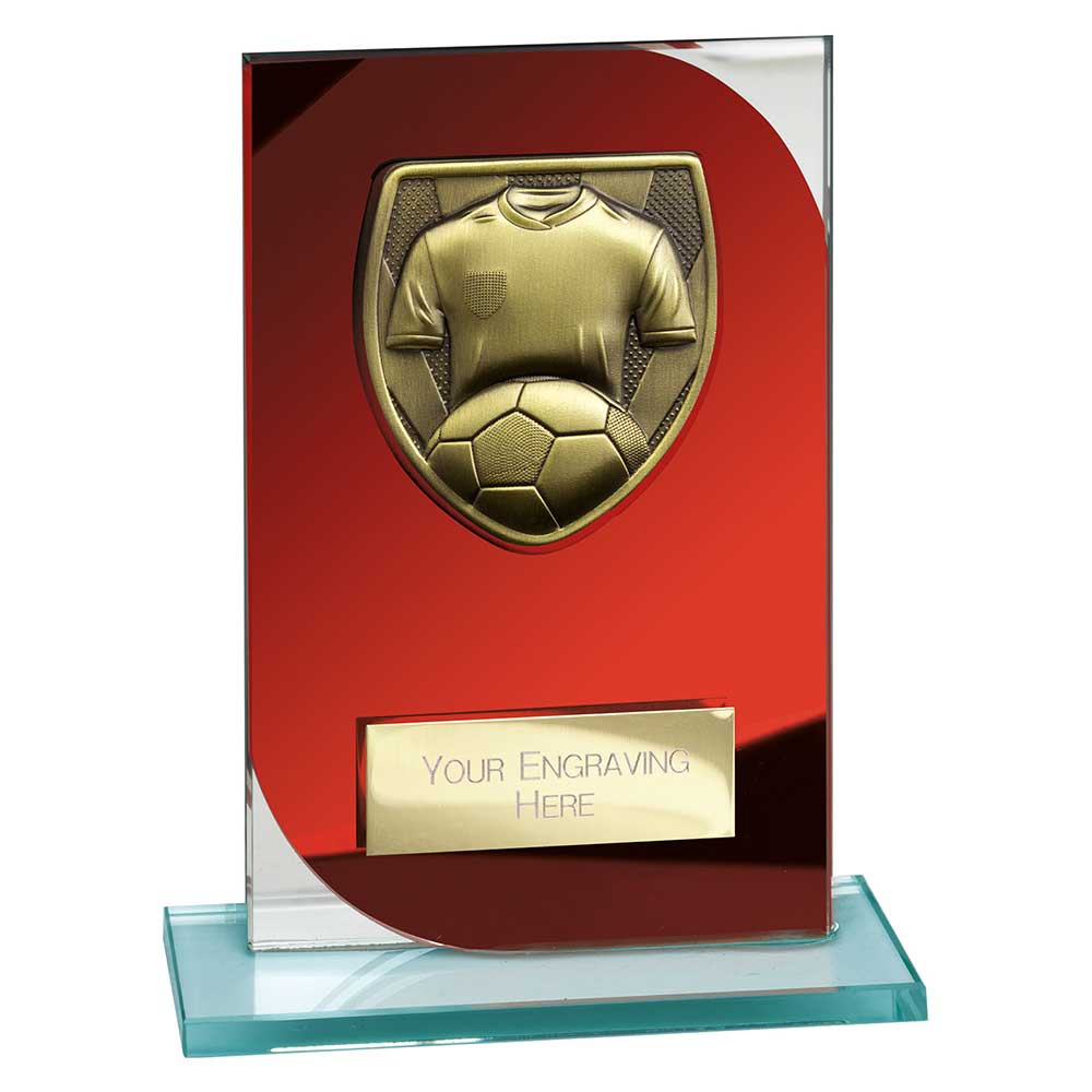 Seismic Cobra Football Red and Silver Seismic Cobra Football Red and Silver Trophy HQ 2