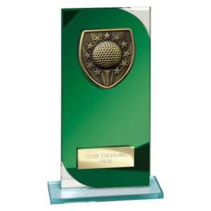 Seismic Cobra Golf Winner Green and Silver Seismic Cobra Golf Winner Green and Silver Trophy HQ