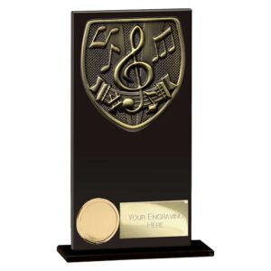 Cobra Music Glass Award Trophy HQ
