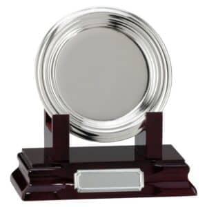 Inverurie Nickel Plated Salver Series Trophy HQ