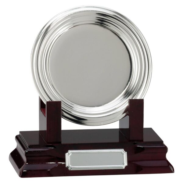 Inverurie Nickel Plated Salver Series Trophy HQ