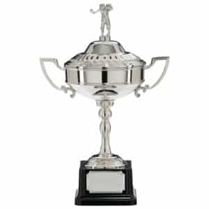 Sterling Golf Nickel Plated Trophy Cup Trophy HQ