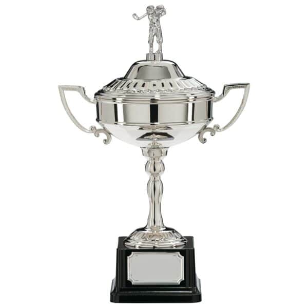 Sterling Golf Nickel Plated Trophy Cup Trophy HQ
