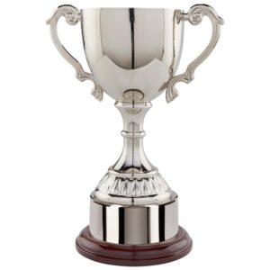 Cambridge Collection Nickel Plated Trophy Cup Trophy HQ