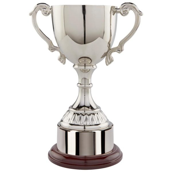 Cambridge Collection Nickel Plated Trophy Cup Trophy HQ