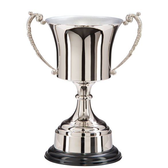 The Maplegrove Nickel Plated Trophy Cup Trophy HQ The Maplegrove Nickel Plated Trophy Cup Trophy HQ