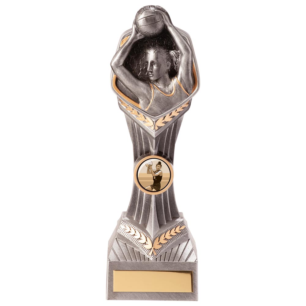 Falcon Netball Player Trophy Trophy HQ Falcon Netball Player Trophy - Image 4