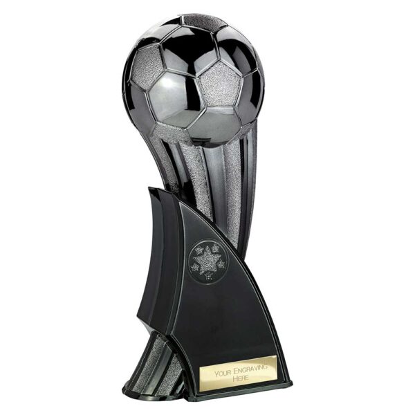 The Firestorm Football Trophy Gunmetal Trophy HQ