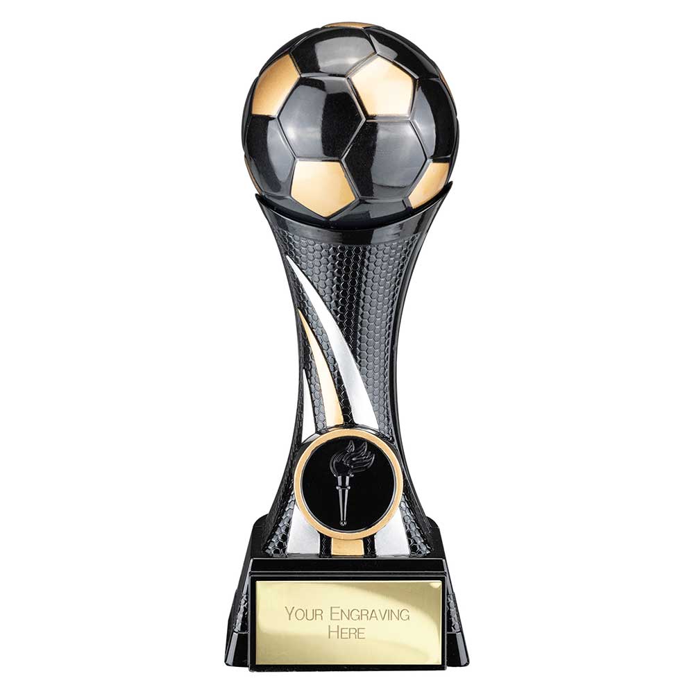 Attack Strike Football Trophy Black and Gold Trophy HQ Attack Strike Football Trophy Black and Gold Trophy HQ