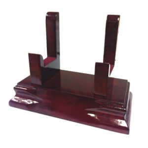 Luxor Premium Wood Salver Stands Trophy HQ