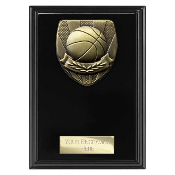 Cobra Plaque Basketball Black Trophy HQ