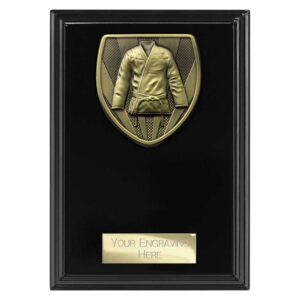 Cobra Plaque Martial Arts Gee Black Trophy HQ