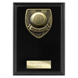 Cobra Plaque Pool Black Trophy HQ