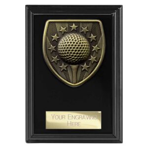 Cobra Plaque Golf Black Cobra Plaque Golf Black Trophy HQ