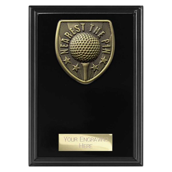 Cobra Plaque Golf Nearest the Pin Black Trophy HQ