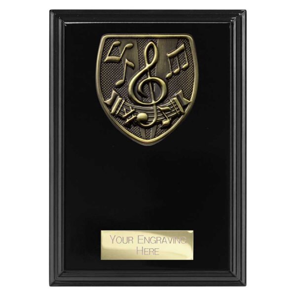 Cobra Plaque Music Black Trophy HQ