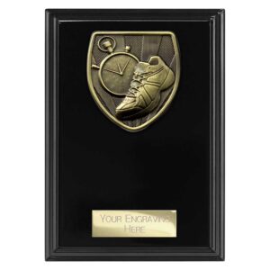 Cobra Plaque Running Black Trophy HQ